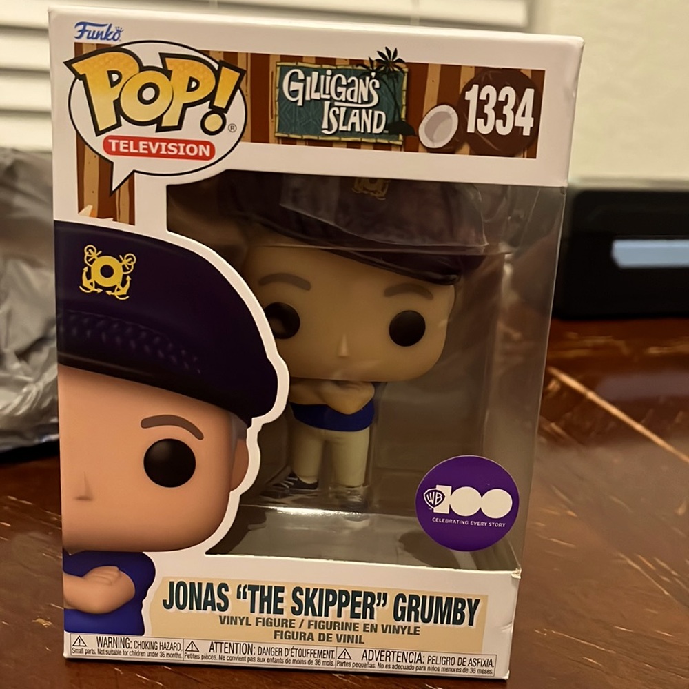 Funko Pop! TV: WB 100 - Gilligan’s Island, Jonas The Skipper Grumby